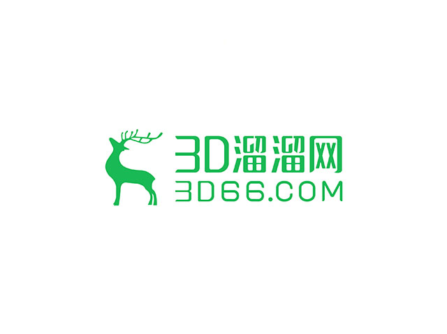 網站logo設計-3D溜溜素材網