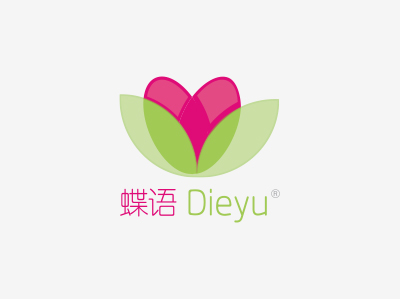 蝶語Dieyu標志設計
